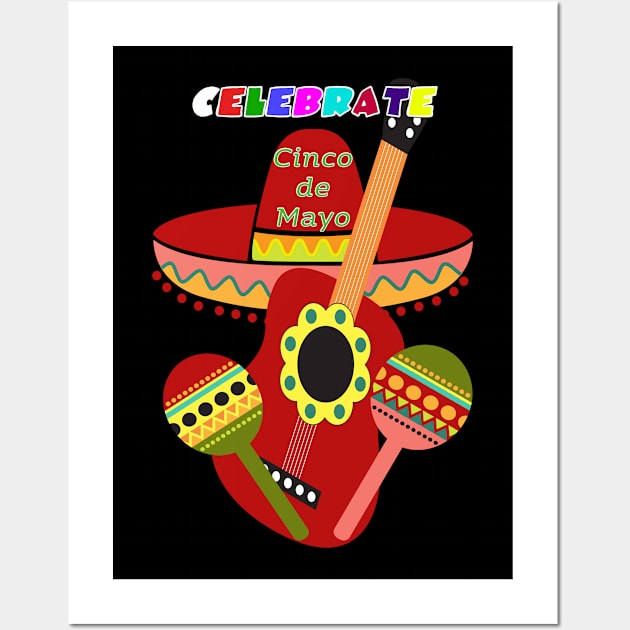 Cinco de Mayo Wall Art by DesigningJudy